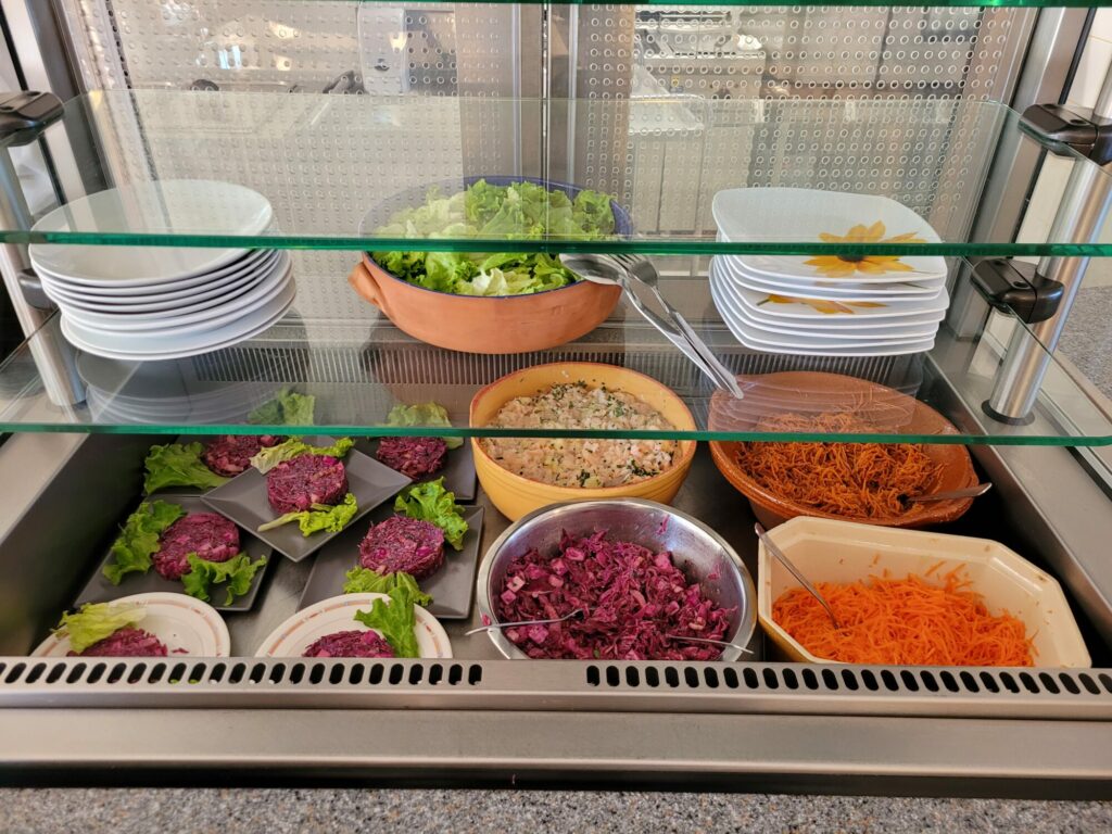 Les entrées du restaurant d'Itinér'Air Gourmand