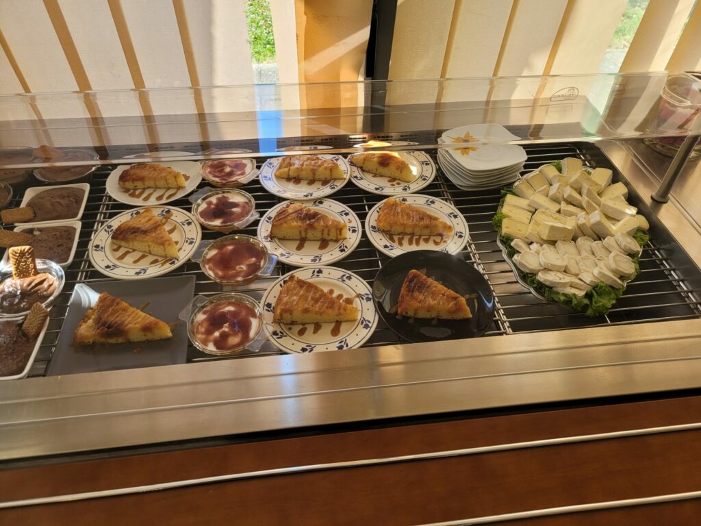 Les desserts du restaurant d'Itinér'Air Gourmand à Beauvais