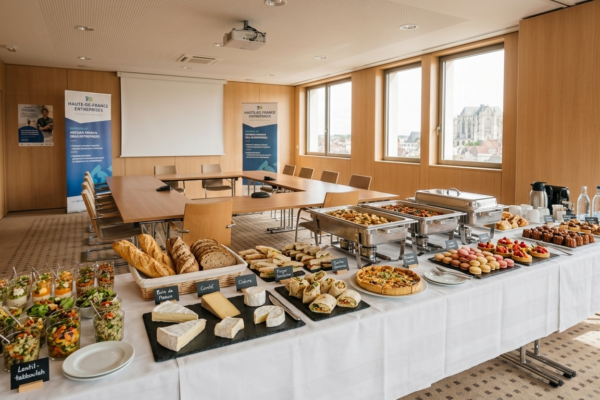Le service traiteur d'Itiner'Air Gourmand à Beauvais